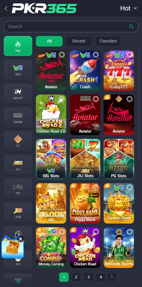 PKR365 Game Games